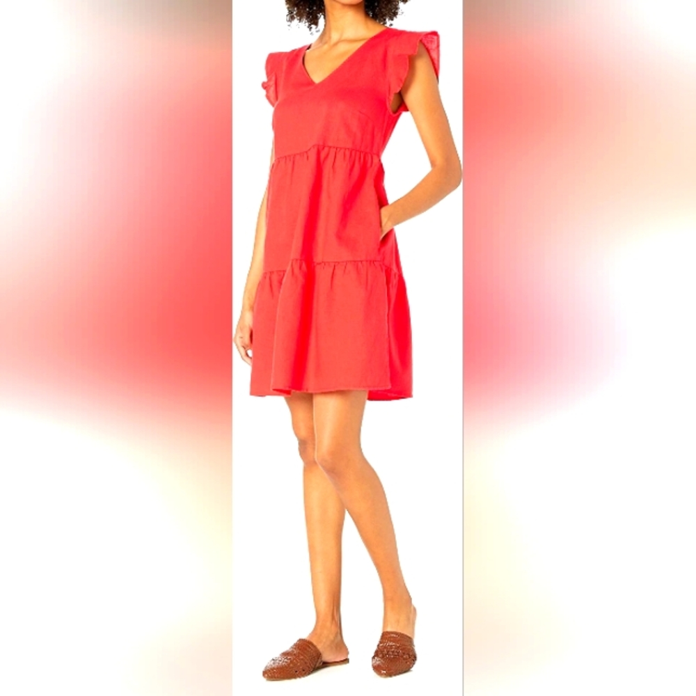 Goodthreads RED Summer dress with pockets
